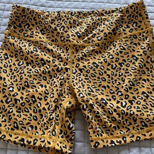 IAB Cheetah Print Workout Shorts